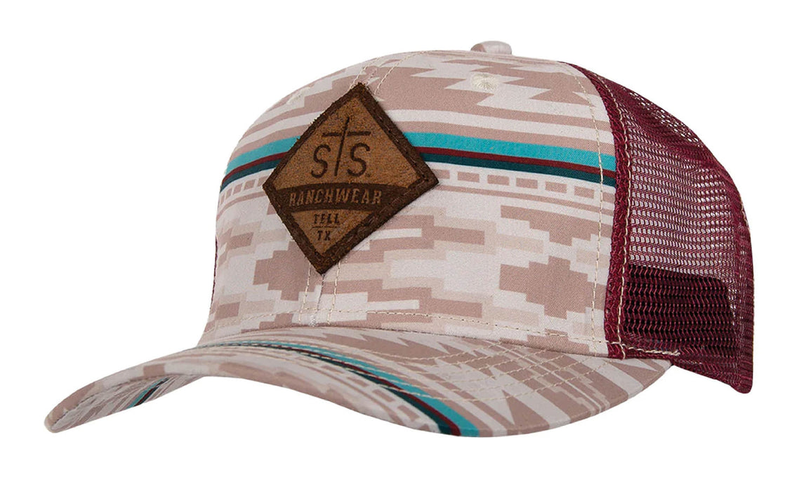 STS Diamond Patch Western Trucker Hat - Multi  