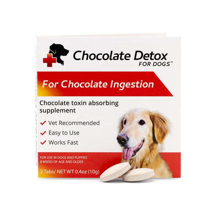 Chocolate Detox for Dogs, 2 Tablets