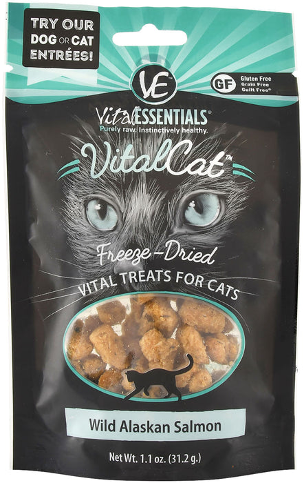 Vital Cat Freeze-Dried Wild Alaskan Salmon Cat Treats -   