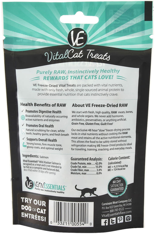 Vital Cat Freeze-Dried Wild Alaskan Salmon Cat Treats -   