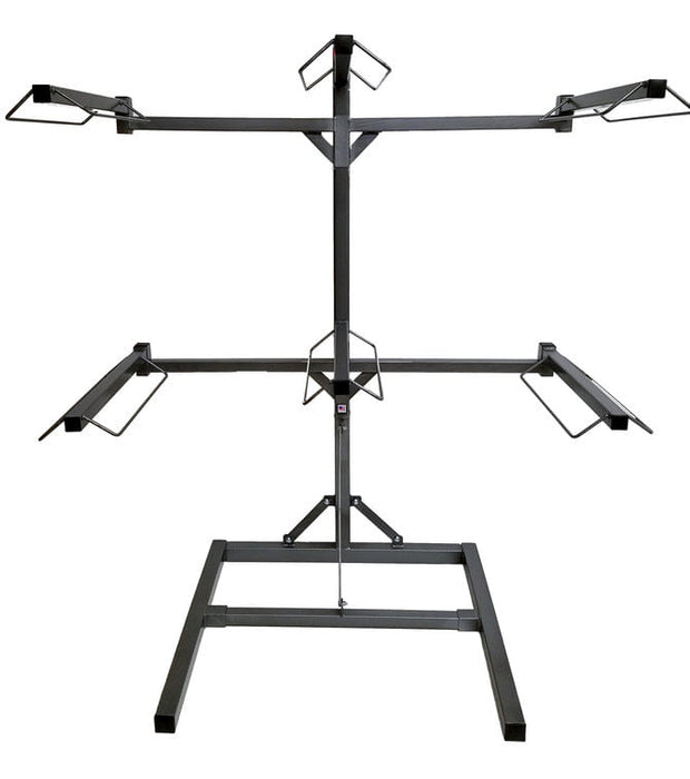 6 Arm Horseman Free Standing Saddle Rack -   