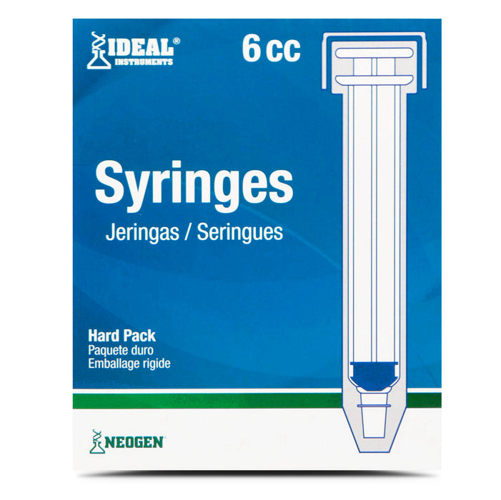 Jeringas Luer Slip ideales, cajas