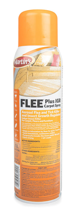 Martin's Flee Plus IGR Carpet Spray -   