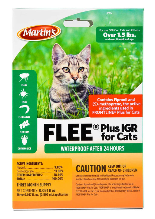 Martin's Flee Plus IGR for Cats -   