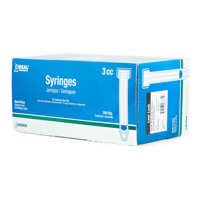 Ideal Luer Lock Syringes, Boxes