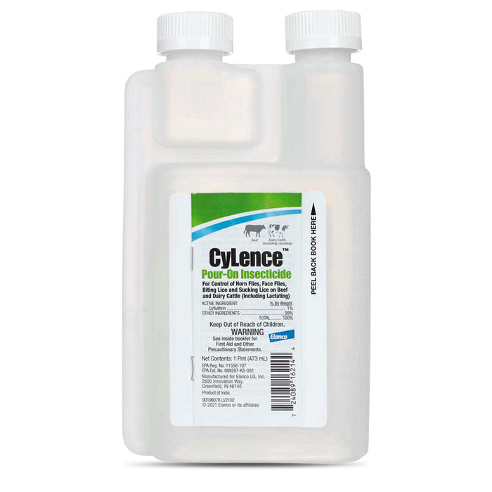 CyLence Pour-On Insecticide & Gun – Cyfluthrin Fly & Lice Control for Beef & Dairy Cattle