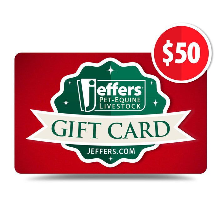 Jeffers Gift Card (Online Only)