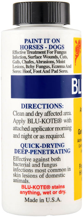 Dr. Naylor Blu-Kote Antiseptic Protective Wound Dressing - Blu-Kote, 4 oz dauber  