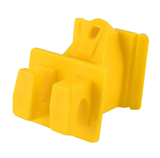 Dare Snap-in Yellow Wood Post Electric Fence Insulators (25-pack) -   