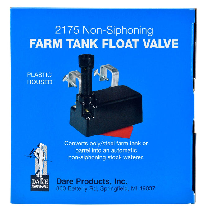 Dare Automatic Float Valves - Non-Siphoning Plastic Case Float Valve  