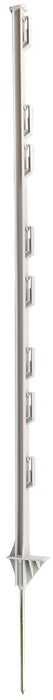 48" Step-In Poly Post, Box of 50 - White  