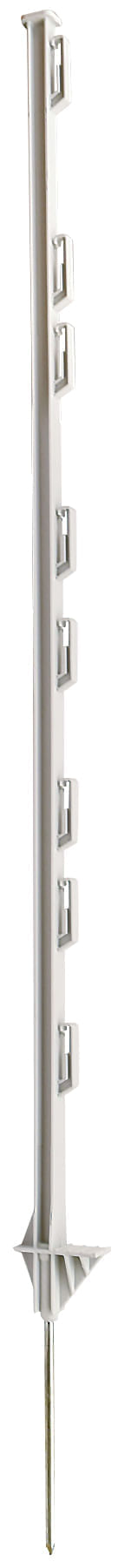 Dare 63" Step-In Poly Posts - White - Box of 30, 63" Step-In Posts  