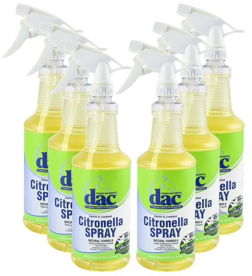 32 oz DAC Citronella Spray, 6 pack -   