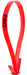 Red Numbered Mare ID Neck Strap - Blue 7 