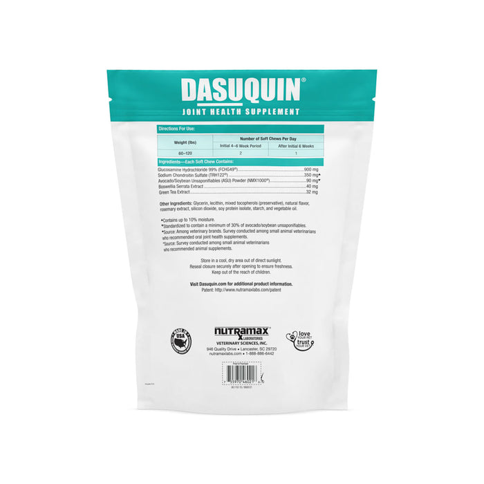 Nutramax Dasuquin Joint Health Supplement for Small to Medium  & Large Dogs - Dasuquin Soft Chews, Lg Dogs (150 ct)  