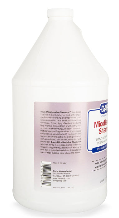 Davis MicoHexidine Medicated Shampoo - Gallon  