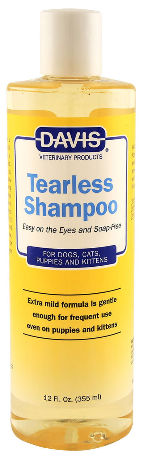 Davis Tearless Shampoo for Dogs and Cats - Davis Tearless Shampoo, 12 oz  