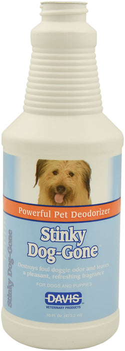 Davis Stinky Dog-Gone (Powerful Pet Deodorizer) Spray, 16 oz with Sprayer - Davis Stinky Dog-Gone Spray, 16 oz refill  