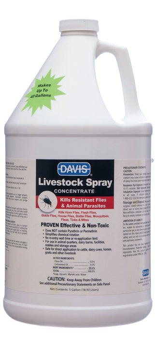 Davis Livestock Spray Concentrate, gallon -   