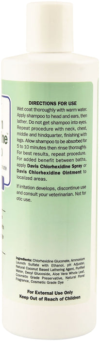 Davis Maximum Chlorhexidine (4%) Shampoo - 12 oz Maximum (4%) Chlorhexidine Shampoo  