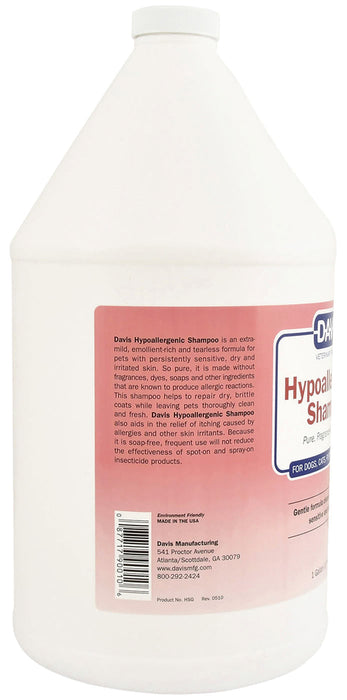 Davis Hypoallergenic Shampoo for Dogs and Cats - Hypoallergenic Shampoo, gallon  