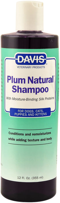 Davis Plum Natural Shampoo for Dogs - Plum Natural Shampoo, 12 oz  