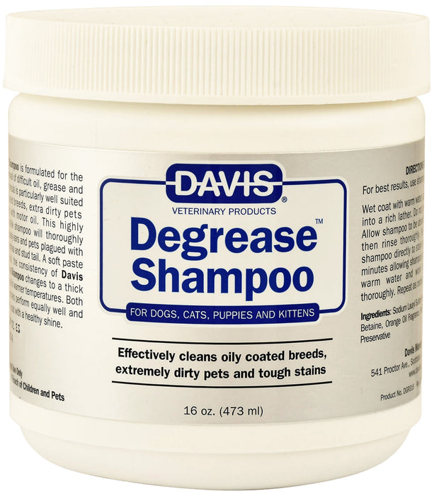 Davis Degrease Shampoo - Degrease Shampoo, 16oz  