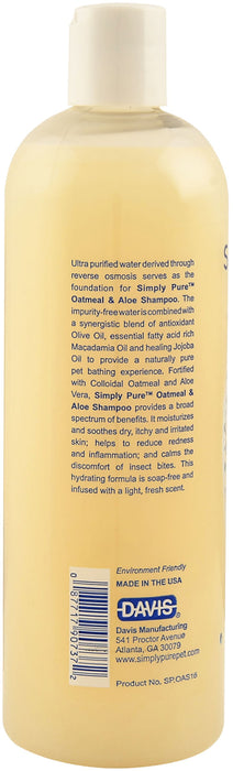 Simply Pure Oatmeal & Aloe Shampoo - Simply Pure Oatmeal & Aloe Shampoo, 16 oz RTU  