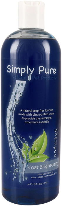 Simply Pure Coat Brightening Shampoo - Simply Pure Coat Brightening Shampoo, 16 oz RTU  