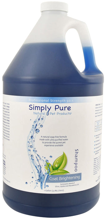 Simply Pure Coat Brightening Shampoo - Simply Pure Coat Brightening Shampoo, Gallon Concentrate  