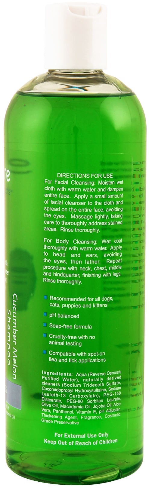 Simply Pure Cucumber Melon Shampoo - Simply Pure Cucumber Melon Shampoo, 16 oz RTU  