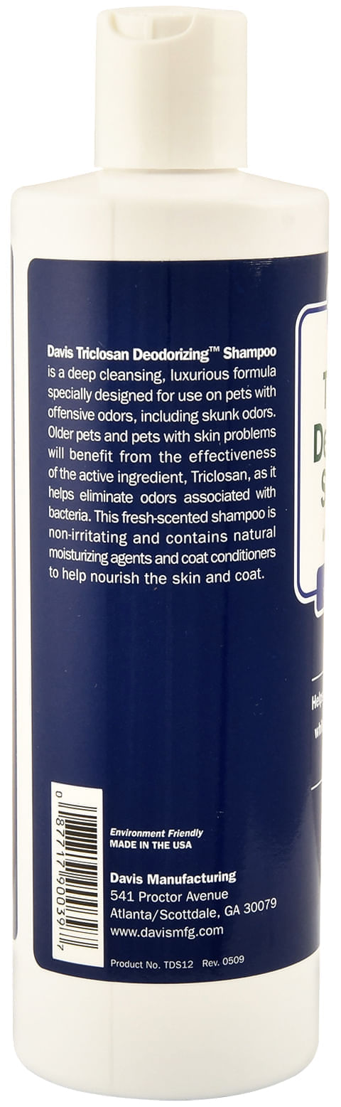 Davis Triclosan Deodorizing Shampoo - 12 oz Triclosan Deodorizing Shampoo  