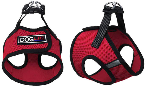 Boston Mesh Dog Harness, XXX-Large - Red  