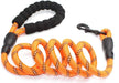 Doggy Tales Braided Rope Leash, 5 ft - Orange  