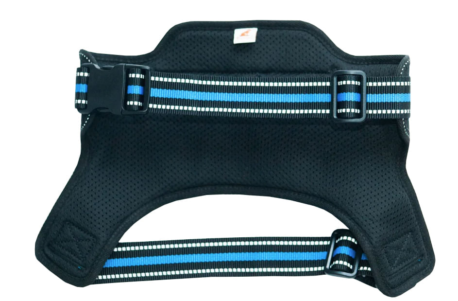 Doggy Tales Patented Hart Harness, Blue - Doggy Tales Patented Hart Harness, Blue, 60"  