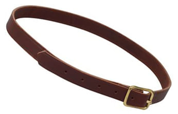 Leather Horse Neck Strap, 7/8" x 40" - Brown 7/8" x 40" 