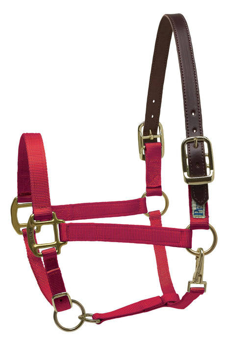 Breakaway Horse Halter, Horse Size - Red  