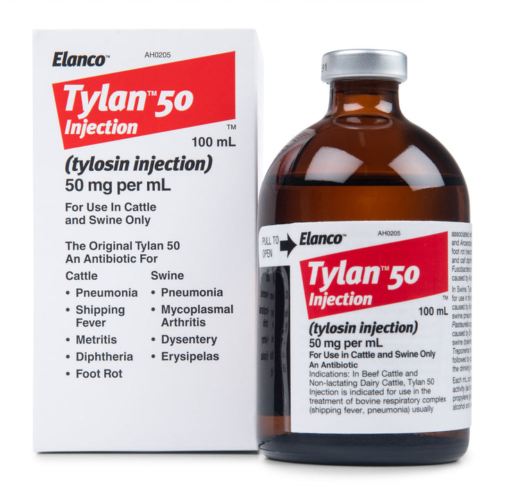 Tylan 50 Injection, 100 mL -   