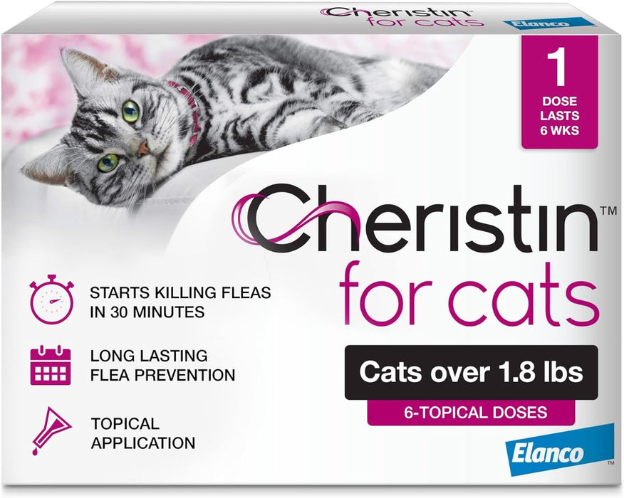 Cheristin Topical Flea Treatment for Cats - 6 ct Cheristin Topical Flea Treatment for Cats  