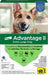 Advantage II for Dogs - 6 pack, Advantage II for XLarge Dogs (over 55 lbs)  