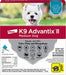 K9 Advantix II Flea and Tick Prevention for Dogs - Medium Dogs (11-20 lbs) 2 pack (2 Month Supply) 