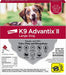 K9 Advantix II Flea and Tick Prevention for Dogs - Large Dogs (21-55 lbs) 2 pack (2 Month Supply) 