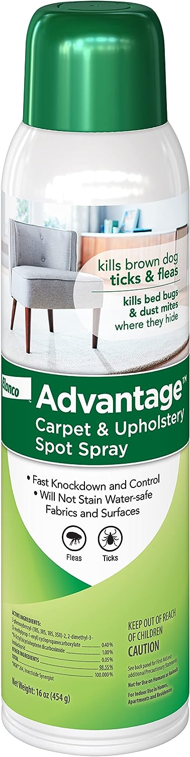 Advantage Carpet & Upholstery Spot Spray, 16 oz -   