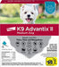 K9 Advantix II Flea and Tick Prevention for Dogs - Medium Dogs (11-20 lbs) 4 pack (4 Month Supply) 