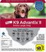 K9 Advantix II Flea and Tick Prevention for Dogs - XLarge Dogs (over 55 lbs) 4 pack (4 Month Supply) 