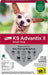 K9 Advantix II Flea and Tick Prevention for Dogs - Small Dogs (4-10 lbs) 6 pack (6 Month Supply) 