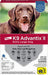 K9 Advantix II Flea and Tick Prevention for Dogs - XLarge Dogs (over 55 lbs) 6 pack (6 Month Supply) 