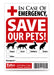 Pet Rescue Sticker -   