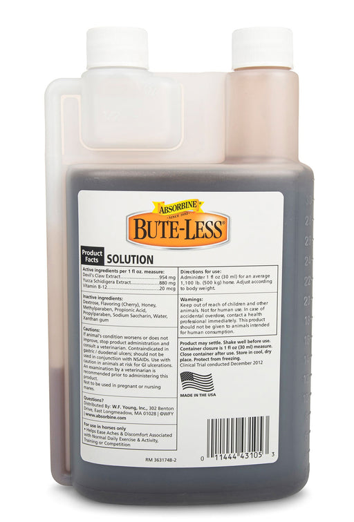 BUTE-LESS Solution - 32 oz BUTE-LESS Solution  