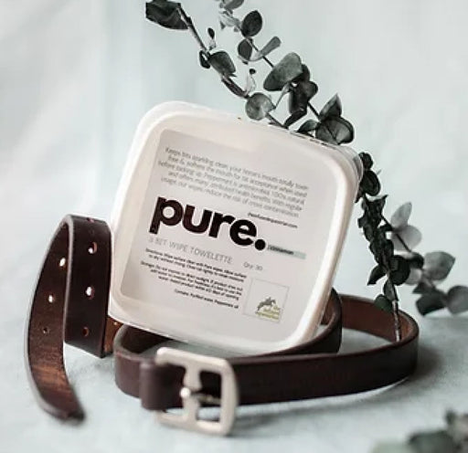 pure. A Bit Wipe Towelette - Cinnamon  